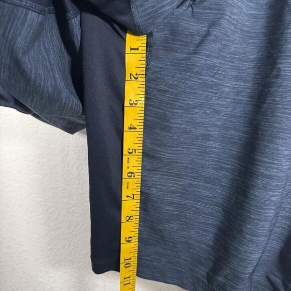 Lululemon T.H.E Short Linerless 11" Heather Allover Iron Blue True Navy | Medium - Picture 9 of 10